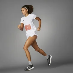adidas Adizero E Tee - T-shirt femme