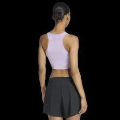 adidas Adizero Running Gel Pocket Crop Top - Brassière de sport femme