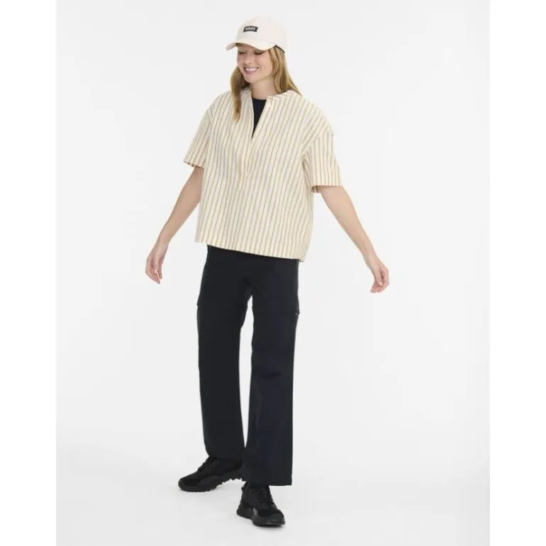 Aigle Blouse Rayée Manches Courtes - Chemise femme