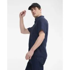 Aigle Chemise Lin Manches Courtes - Chemise homme