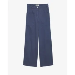Aigle Pantalon Twill Coton Lin - Pantalon femme