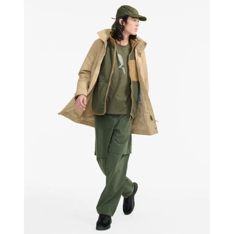 Aigle Parka Longue Gore-Tex 2 Couches Capuche Retractable - Parka homme