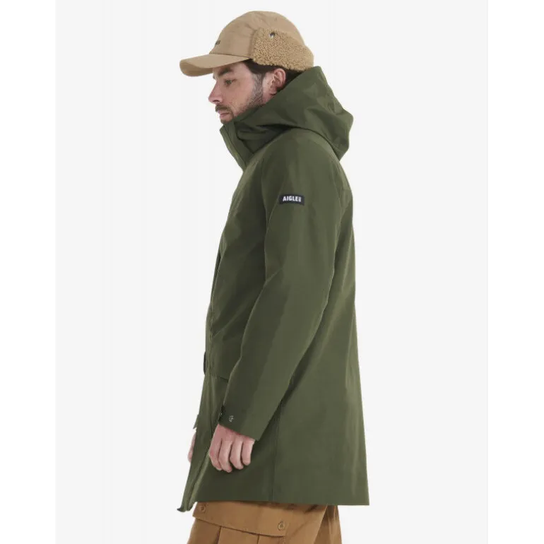 Aigle Parka Longue Gore-Tex 2 Couches Capuche - Parka homme
