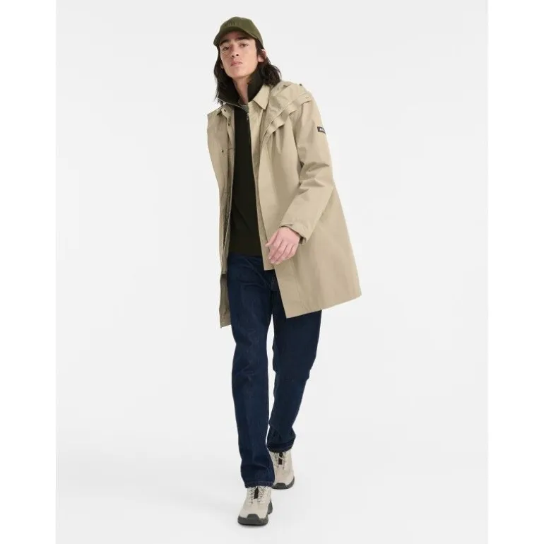 Aigle Parka Longue MTD 2 Couches Capuche - Parka homme