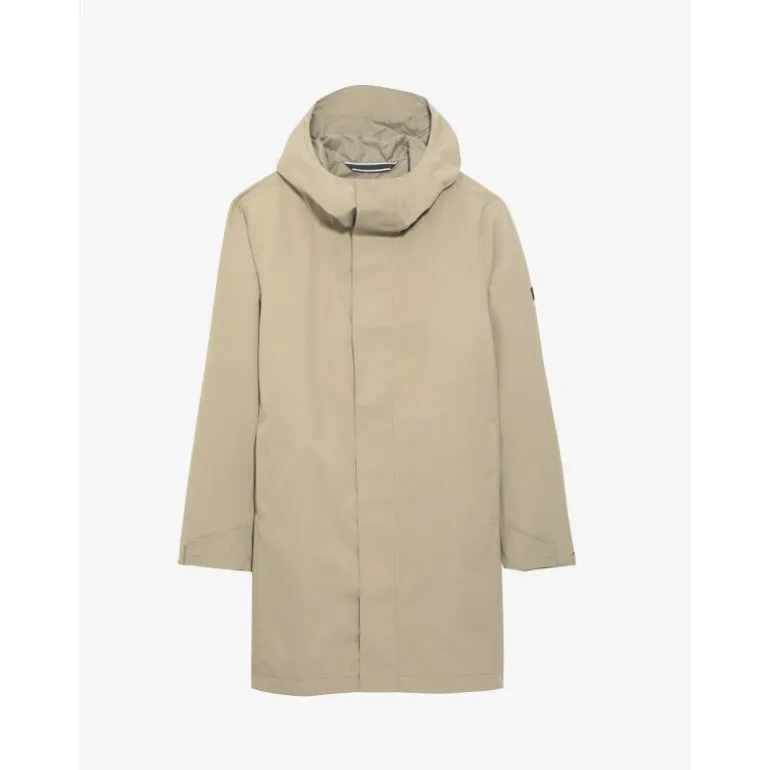 Aigle Parka Longue MTD 2 Couches Capuche - Parka homme