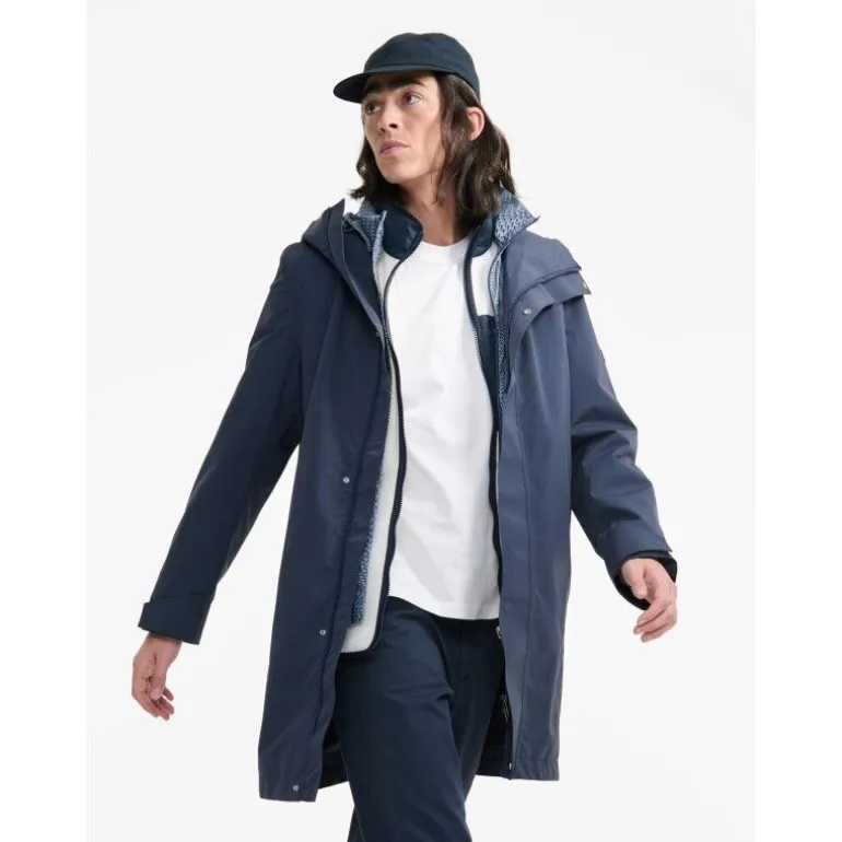 Aigle Parka Longue MTD 2 Couches Capuche - Parka homme