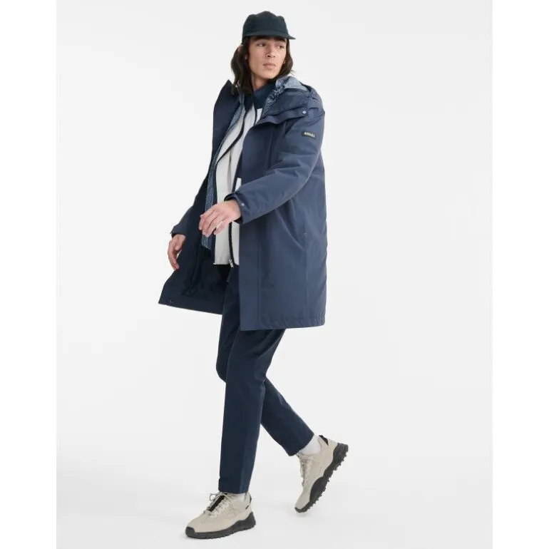 Aigle Parka Longue MTD 2 Couches Capuche - Parka homme