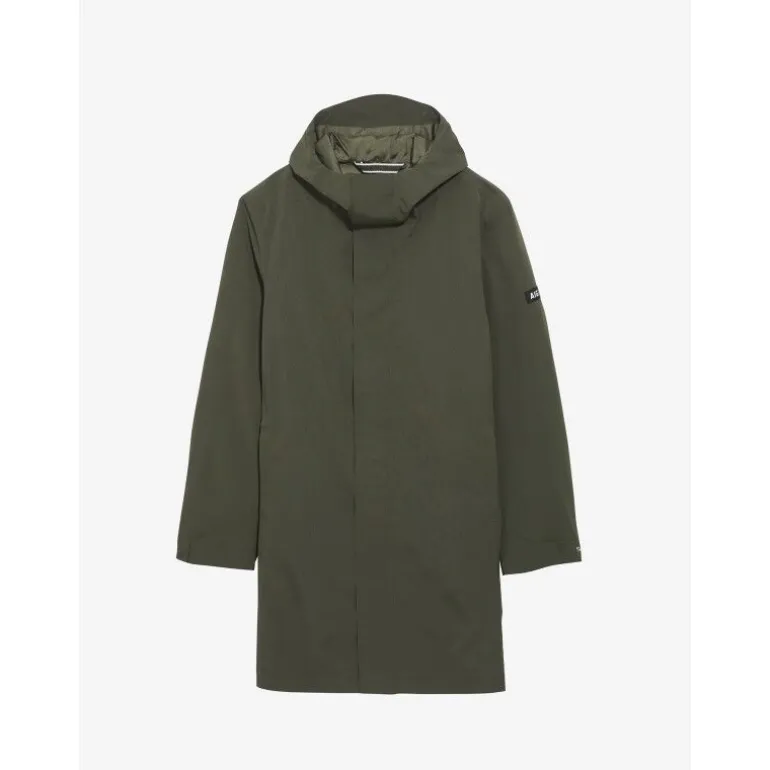 Aigle Parka Longue MTD 2 Couches Capuche - Parka homme
