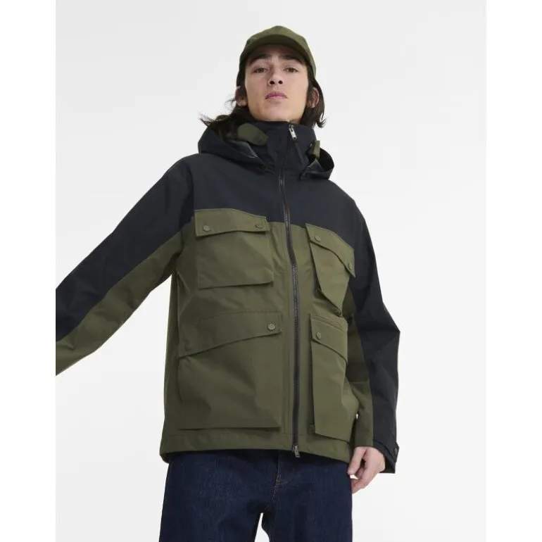 Aigle Parka Mi-Longue MTD Capuche - Veste imperméable homme