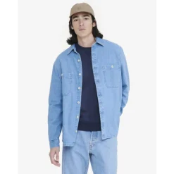 Aigle Surchemise denim avec manches longues - Chemise homme