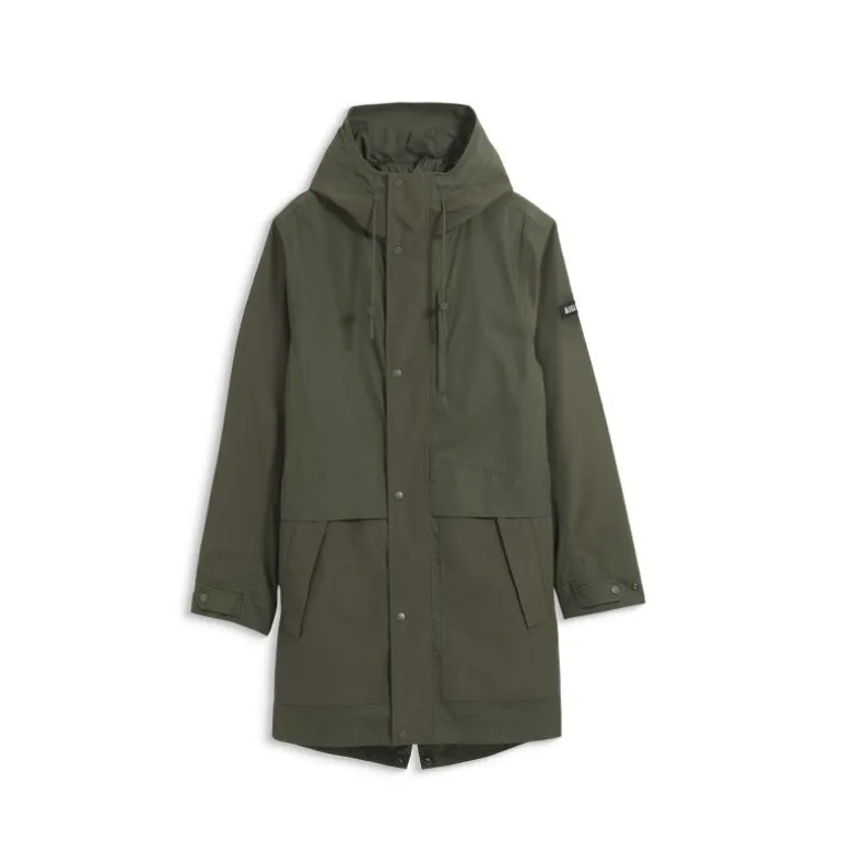Aigle T-Kit Long Fishtail Cotton Parka - Parka homme