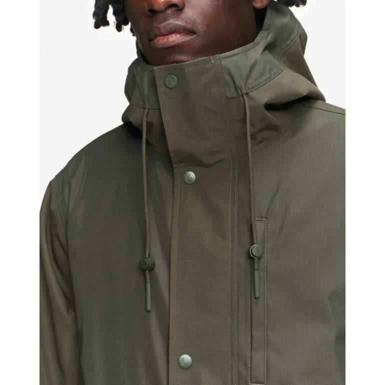 Aigle T-Kit Long Fishtail Cotton Parka - Parka homme
