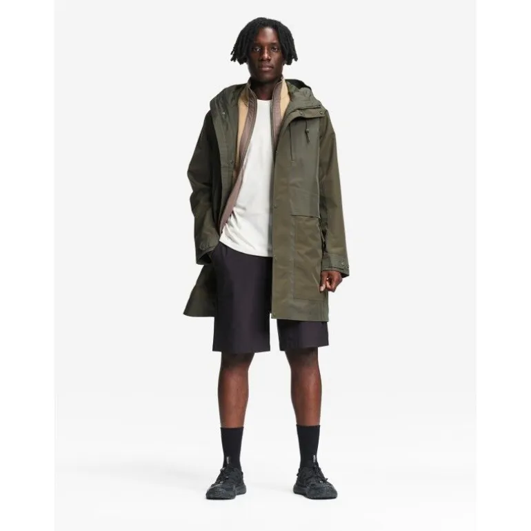 Aigle T-Kit Long Fishtail Cotton Parka - Parka homme