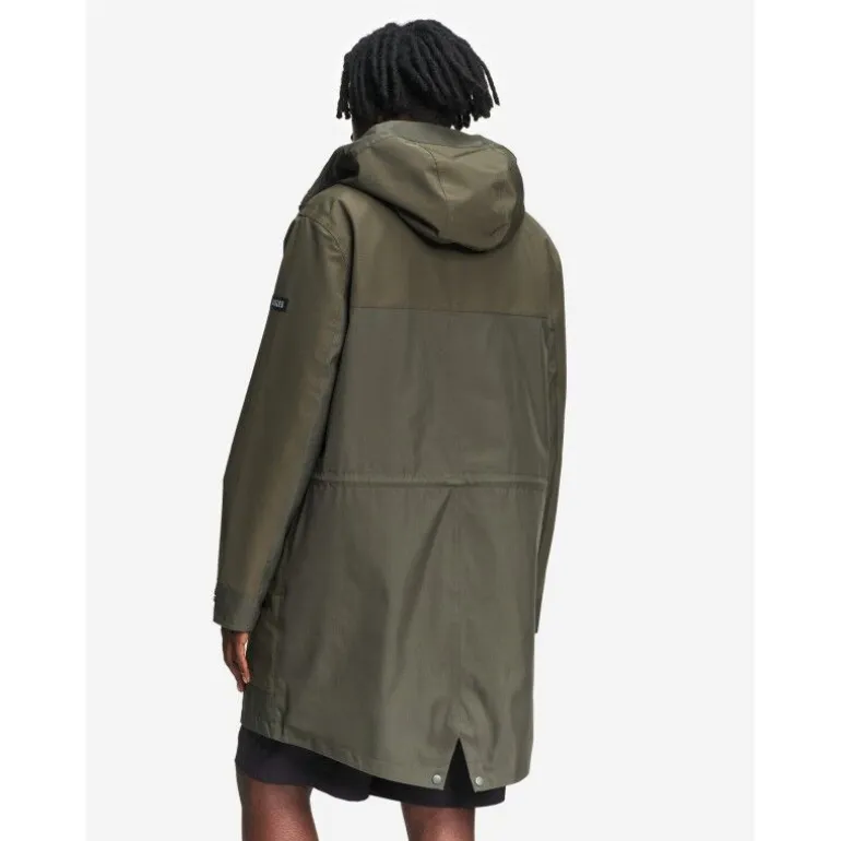 Aigle T-Kit Long Fishtail Cotton Parka - Parka homme