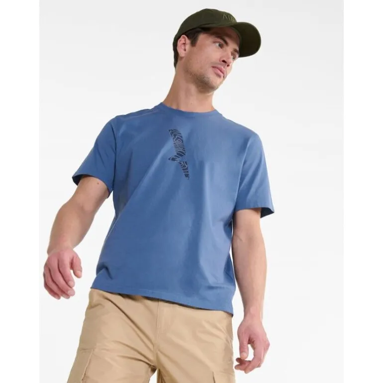 Aigle T-shirt Col Rond Imprimé - T-shirt homme
