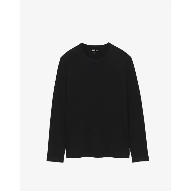 Aigle T-Shirt LS Merinos - T-shirt homme