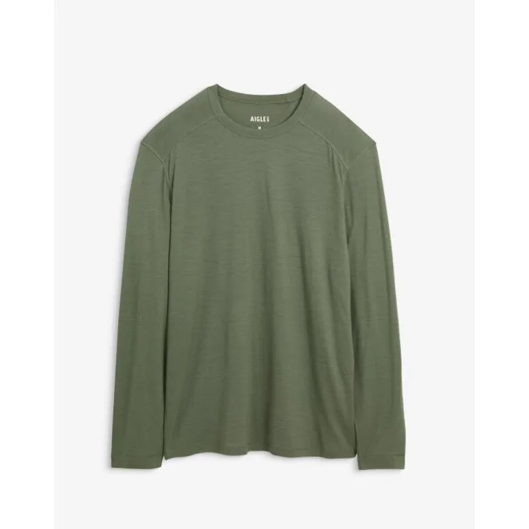 Aigle T-Shirt LS Merinos - T-shirt homme