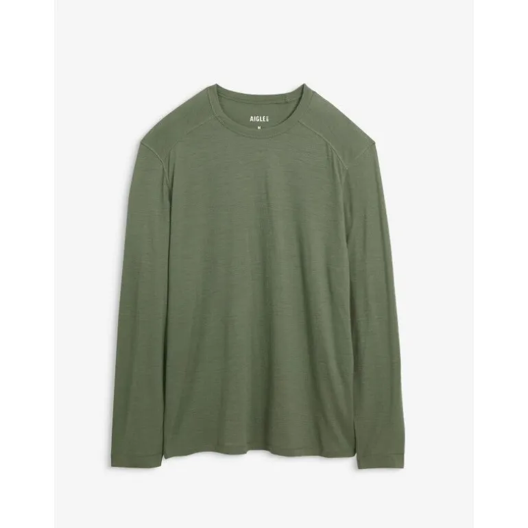 Aigle T-Shirt LS Merinos - T-shirt homme