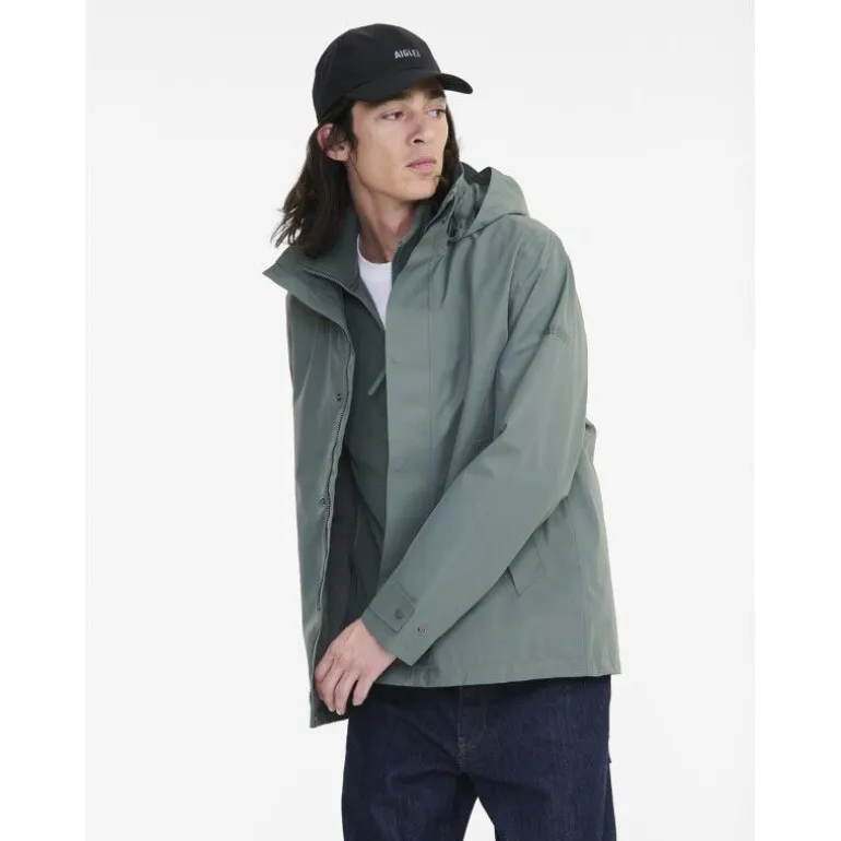 Aigle Veste Courte GTX Capuche Amovible - Parka homme