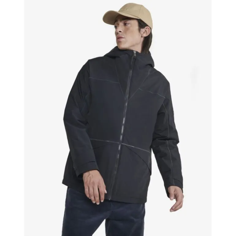 Aigle Veste Courte MTD 2 Couches Capuche - Veste imperméable homme