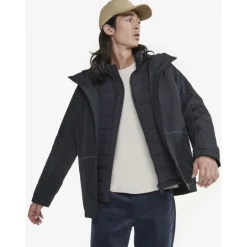 Aigle Veste Courte MTD 2 Couches Capuche - Veste imperméable homme