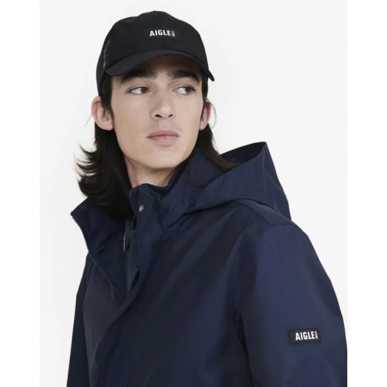 Aigle Veste Mi-Longue MTD 2 Couches Capuche - Parka homme