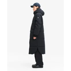 Aigle Waterproof Long Quilted Down - Veste imperméable femme