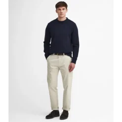Barbour Holden Crew Neck Sweater - Pull en laine mérinos homme