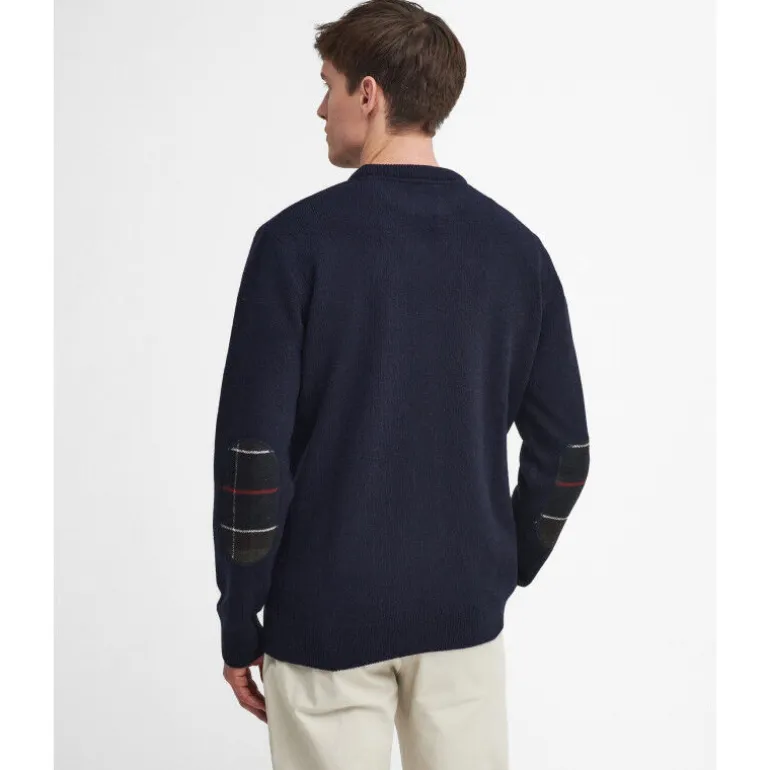 Barbour Holden Crew Neck Sweater - Pull en laine mérinos homme