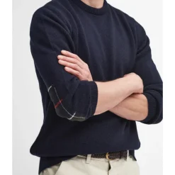 Barbour Holden Crew Neck Sweater - Pull en laine mérinos homme