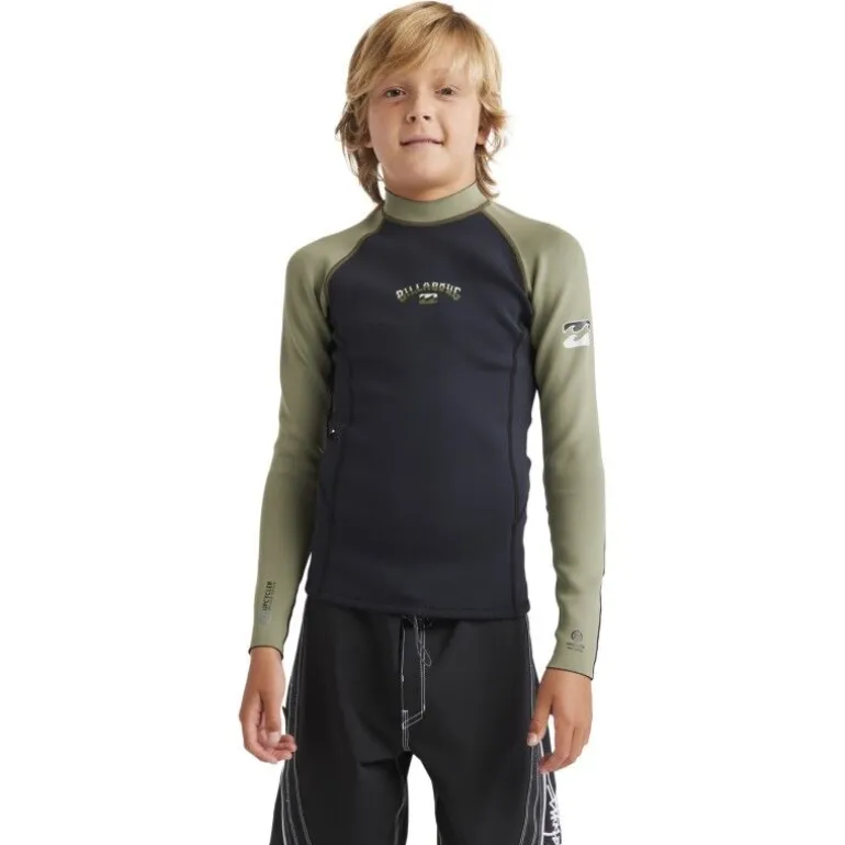 Billabong 1/1mm Absolute Natural Wetsuit Jacket - Top néoprène enfant