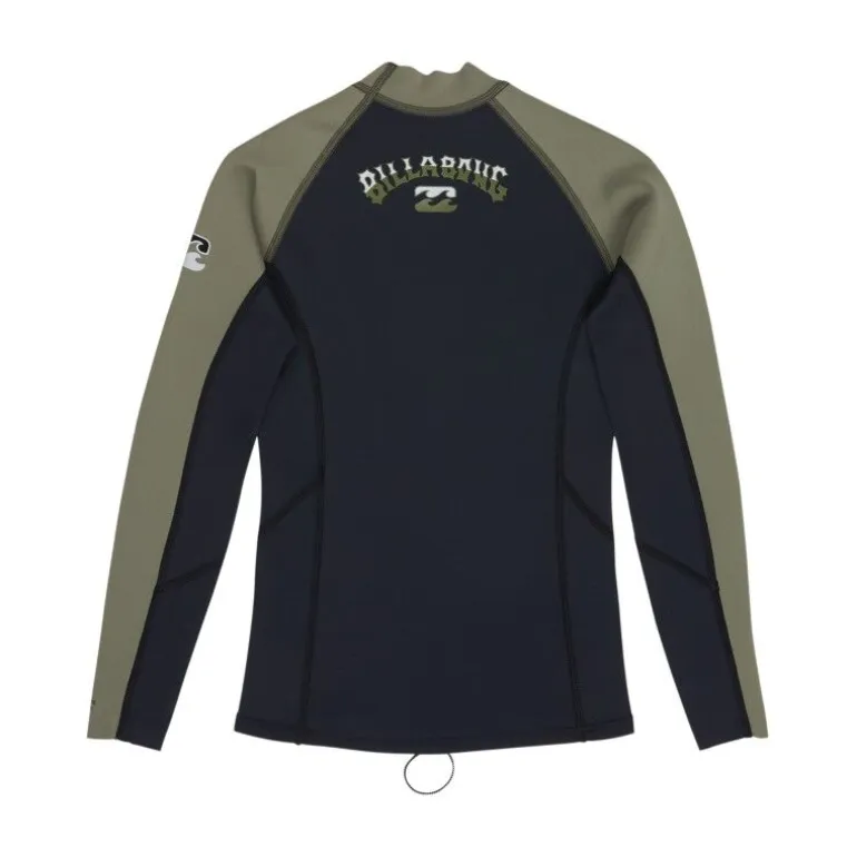 Billabong 1/1mm Absolute Natural Wetsuit Jacket - Top néoprène enfant