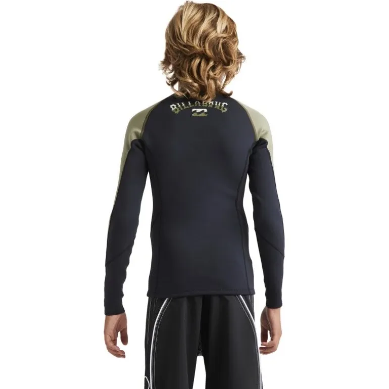 Billabong 1/1mm Absolute Natural Wetsuit Jacket - Top néoprène enfant