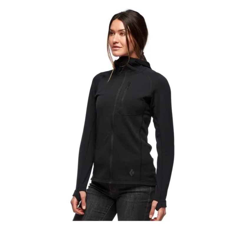 Black Diamond Coefficient Fleece Hoody - Polaire femme