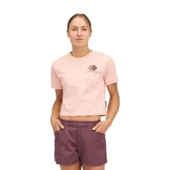 Black Diamond Faded Crop SS Tee - T-shirt femme