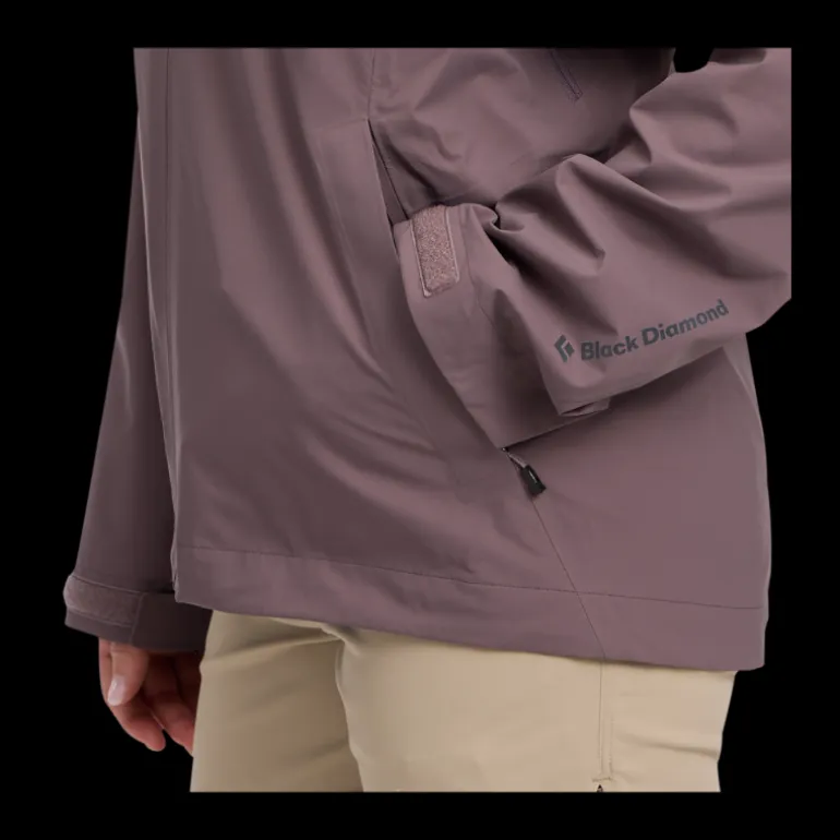 Black Diamond Strataline Stretch Shell - Veste imperméable femme