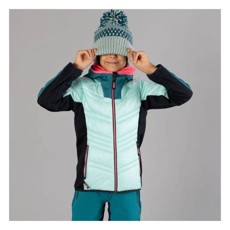 CMP Girl's hybrid jacket with ripstop - Doudoune enfant