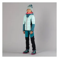 CMP Girl's hybrid jacket with ripstop - Doudoune enfant