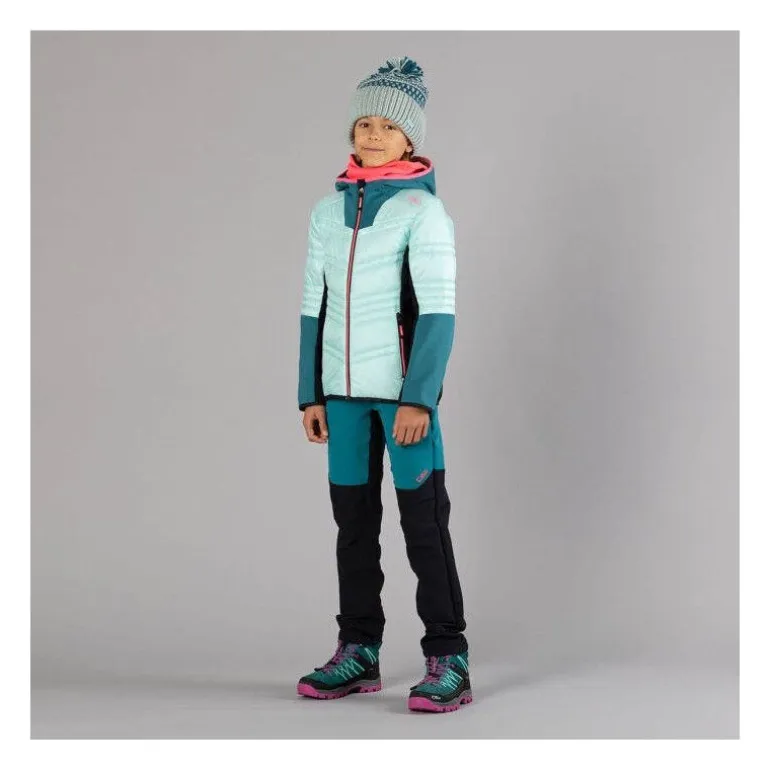CMP Girl's hybrid jacket with ripstop - Doudoune enfant