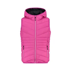 CMP Girl's water-repellent vest with padding - Doudoune sans manches enfant