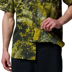 Columbia Tech Trail Utility Printed Woven SS Tee - Chemise homme