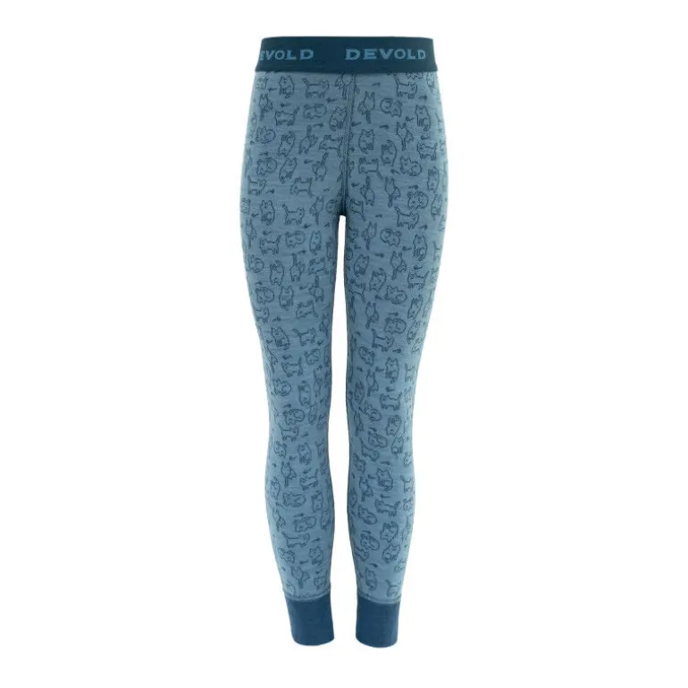 Devold Duo Active Merino Longs Kid - Collant thermique laine mérinos enfant