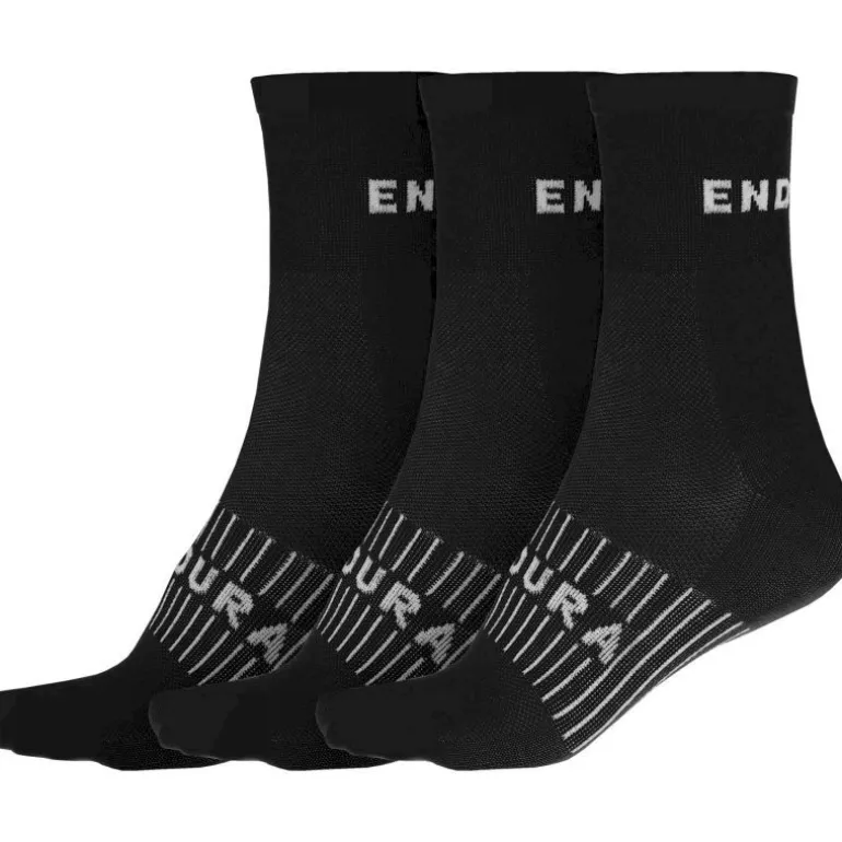 Endura Coolmax Race Sock (Triple Pack) - Chaussettes vélo homme