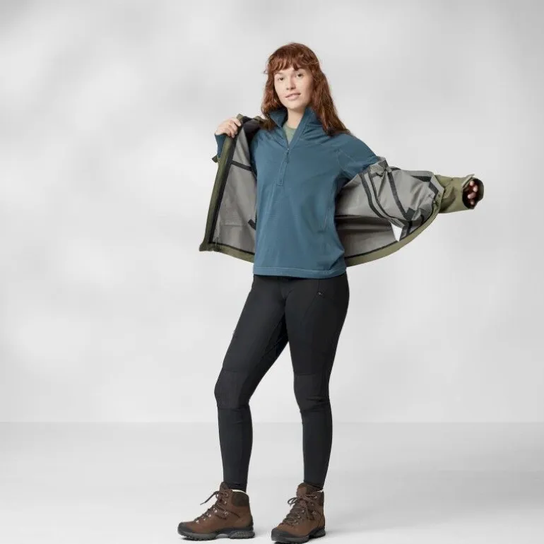 Fjällräven Abisko Lite Fleece Half Zip - Polaire femme