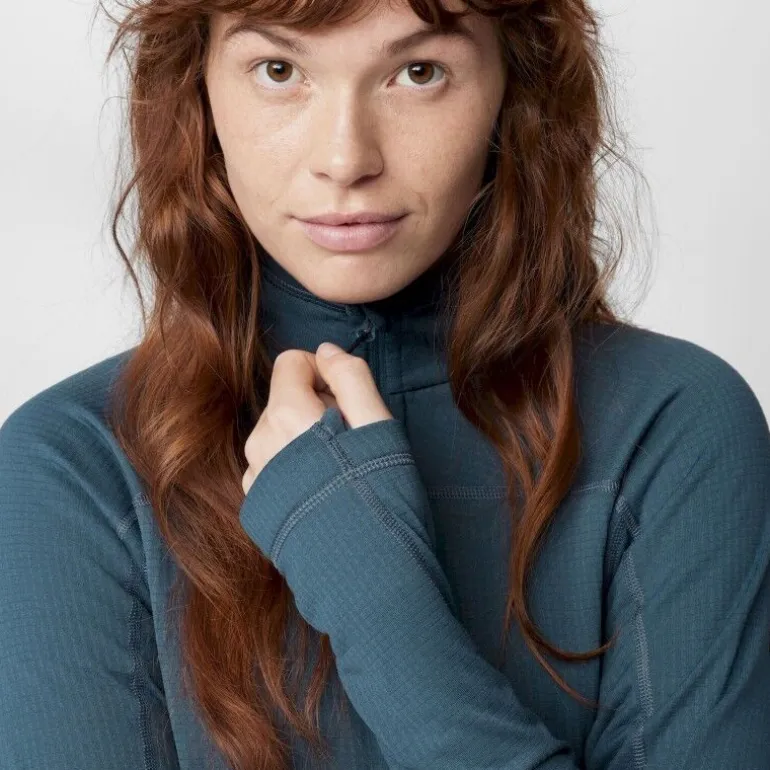 Fjällräven Abisko Lite Fleece Half Zip - Polaire femme