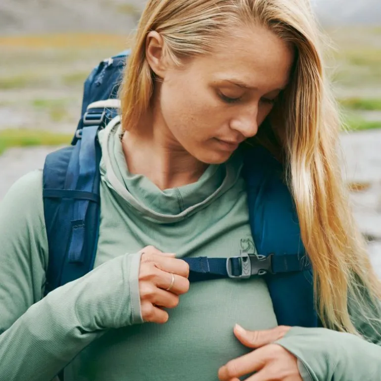 Fjällräven Abisko Sun-Hoodie - T-shirt femme