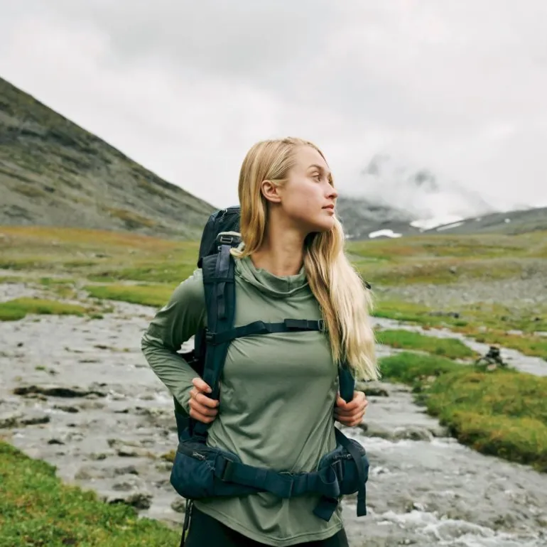Fjällräven Abisko Sun-Hoodie - T-shirt femme