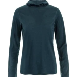 Fjällräven Abisko Wool Hoodie - T-shirt en laine mérinos femme