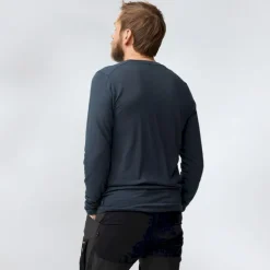 Fjällräven Abisko Wool LS - T-shirt en laine mérinos homme