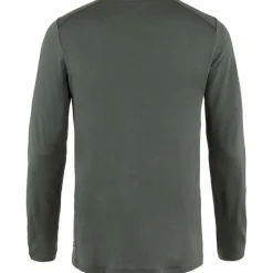 Fjällräven Abisko Wool LS - T-shirt en laine mérinos homme